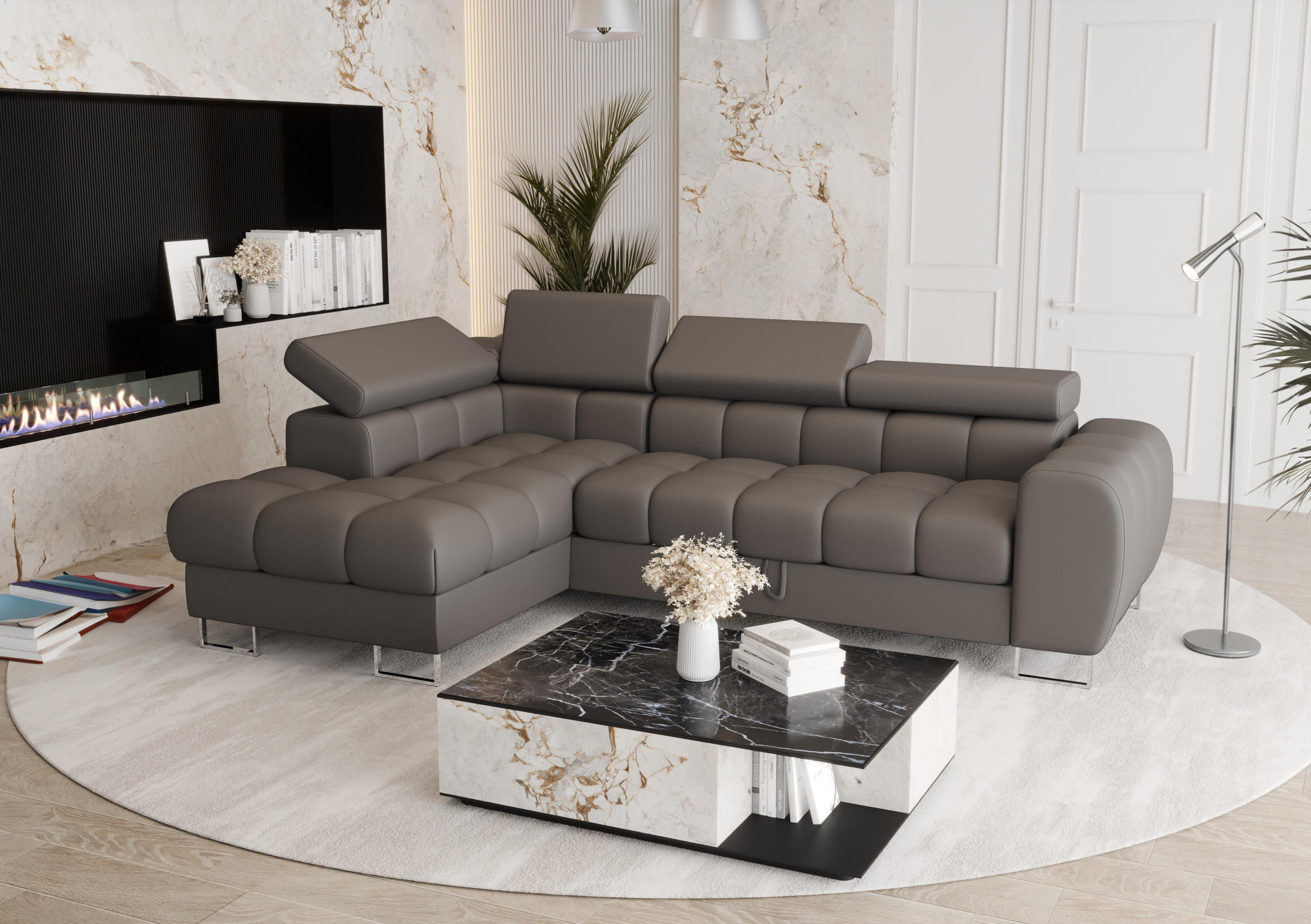 ASPEN Mini Dekor Grau